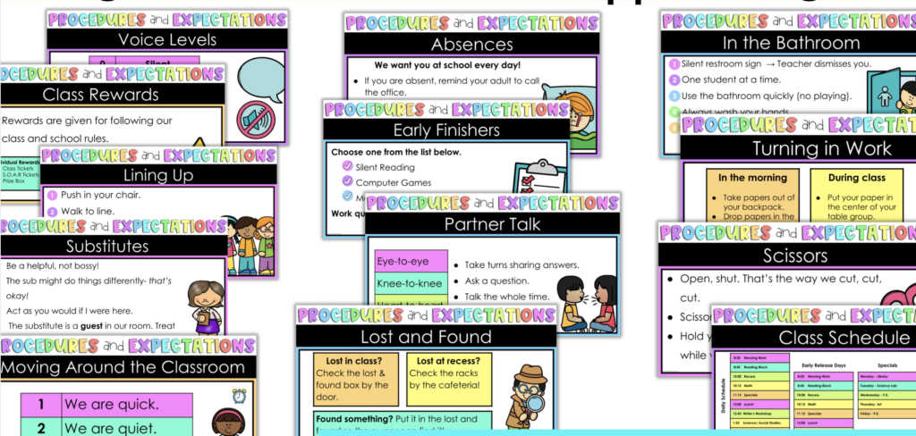 teaching-classroom-procedures